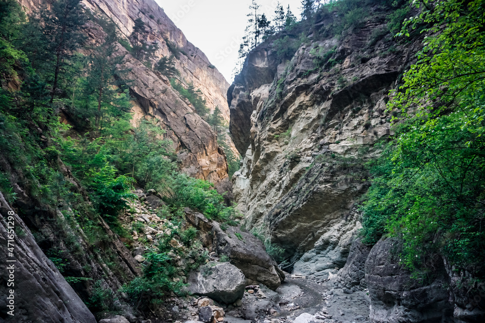 Karadakh gorge is a unique creation of nature in Dagestan