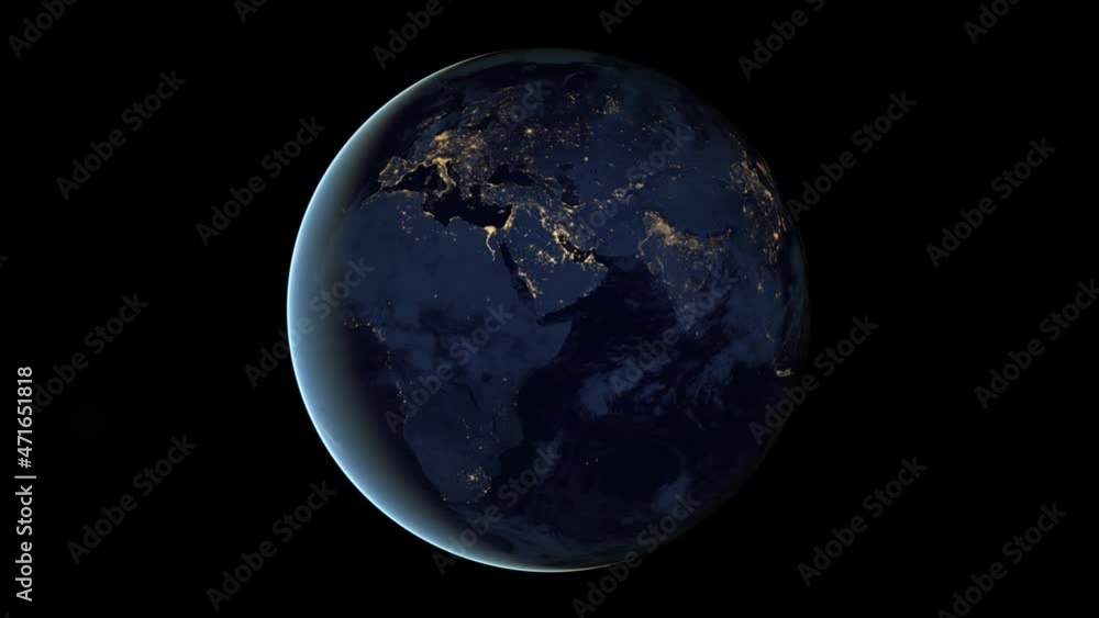 3d earth rotating video!!! 3d earth rotating video!!!