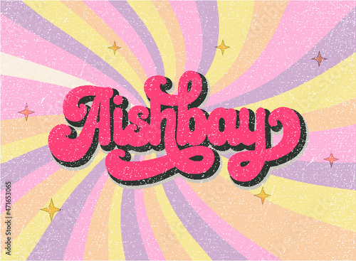 Retro Typography Design