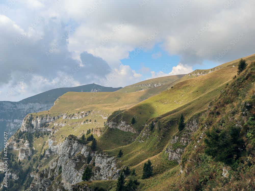 Alpi Feltrine mountains. South-Eastern Alps. Italy Alpi Feltrine mountains. South-Eastern Alps. Italy