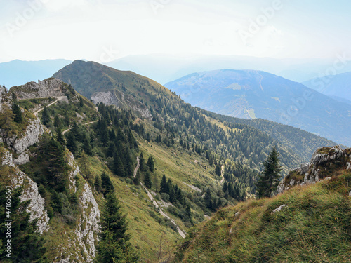 Alpi Feltrine mountains. South-Eastern Alps. Italy