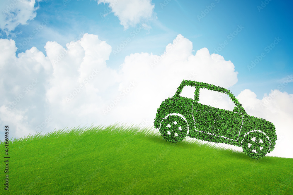 Concept of ecological electric car
