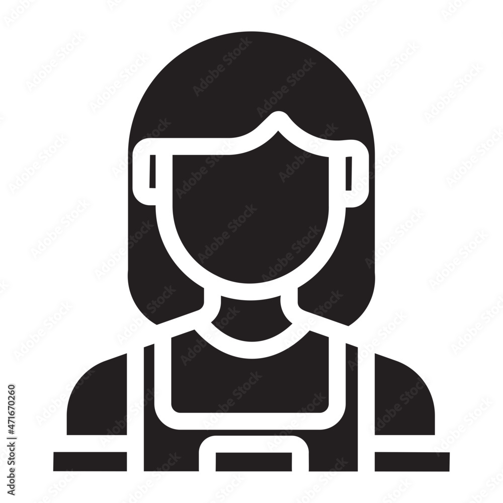 barista glyph icon barista glyph icon