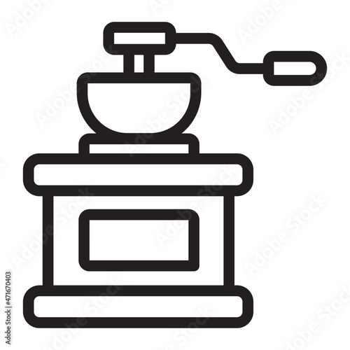 Coffee Grinder line icon