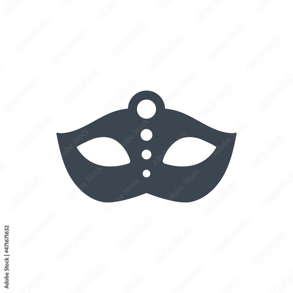 Superhero mask icon ( vector illustration ) Superhero mask icon ( vector illustration )