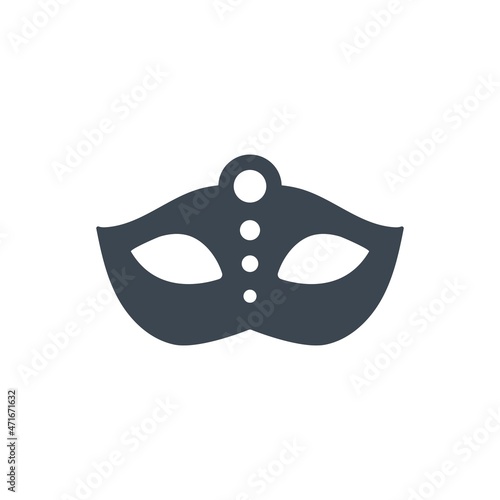Superhero mask icon ( vector illustration )