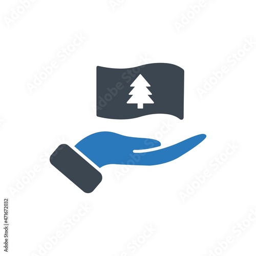 Christmas Bounty icon ( vector illustration )