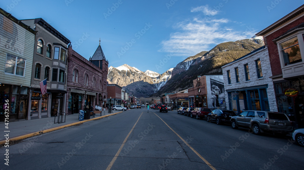 Telluride Colorado Main Street 