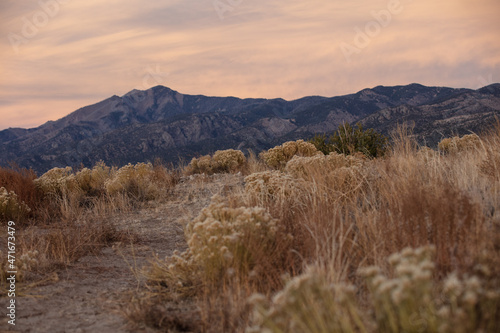 Greatt Sand Dunes National Park Sunset 