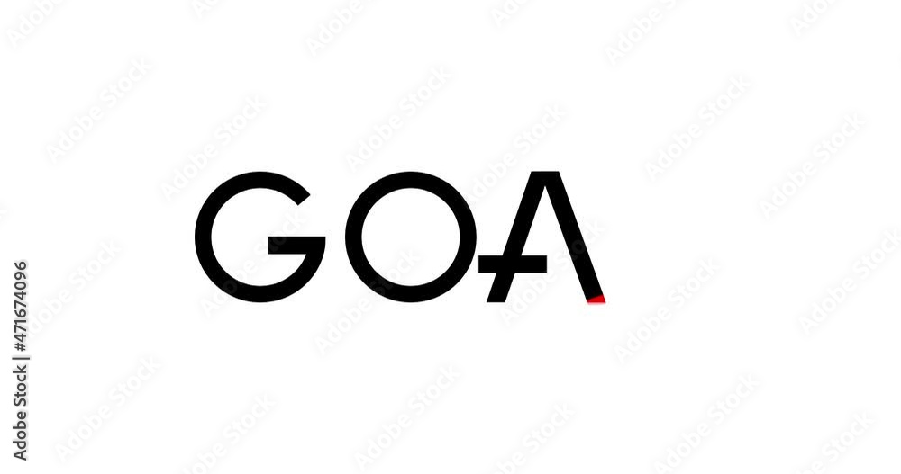 Kinetic typography Goal Target, Marketing targeting strategy symbol. Kinetic typography Goal Target, Marketing targeting strategy symbol.