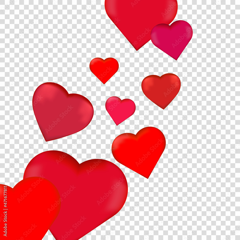Perfect Love symbol. Heart Icon Vector. Vector illustration.