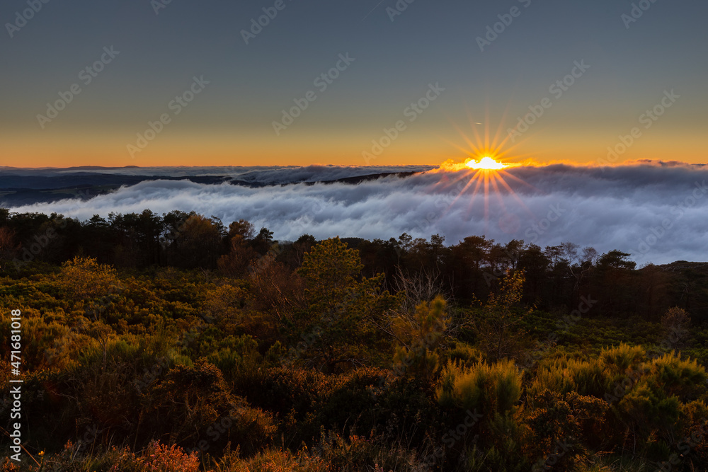 Obraz premium The spectacular colors of Autumn in the mountains to admire!