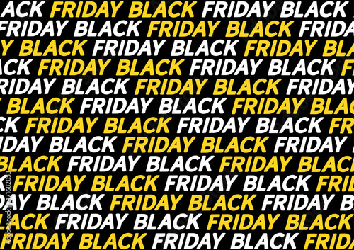 Black Friday sale poster design. wallpaper. sale label. Black Friday pattern banner.