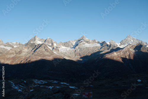 Schweizer Alpen Morgen