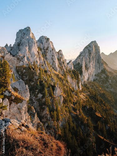 Gastlosen FR bei Sonnenuntergang
