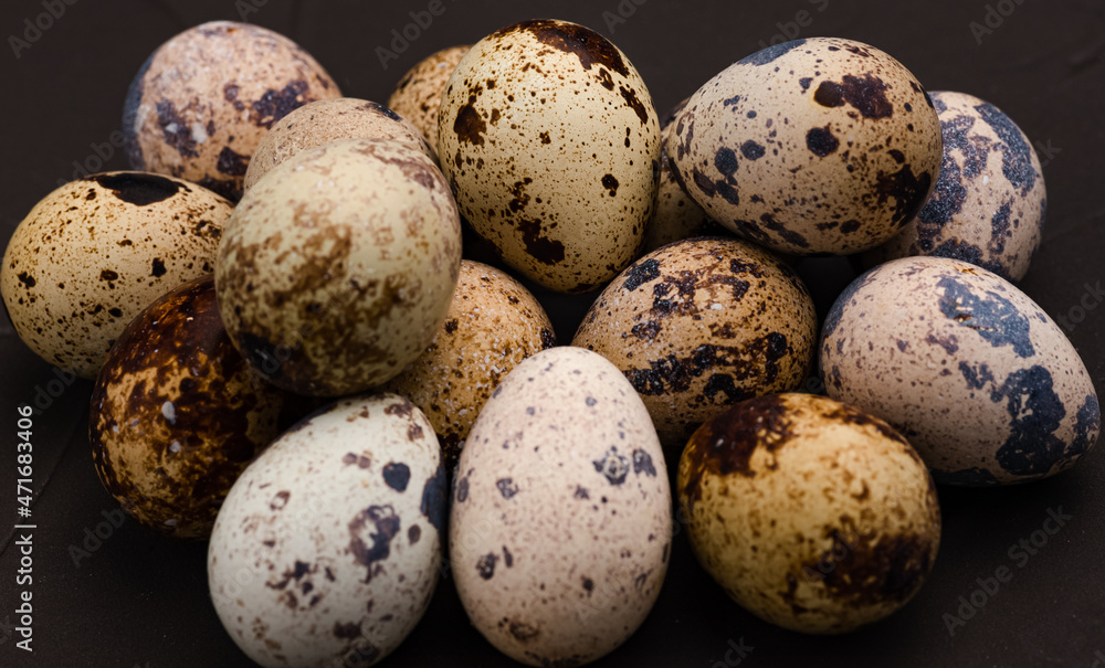 sawn eggs, eggs on a black background, concrete black background sawn eggs, eggs on a black background, concrete black background
