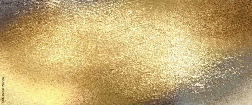 Gold metallic texture, golden background design, metal material, yellow  silk design, shine luxury backdrop, wallpaper design, industrial graphic  Stock Illustration | Adobe Stock