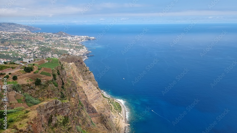 beautiful coast line in Madeira beautiful coast line in Madeira