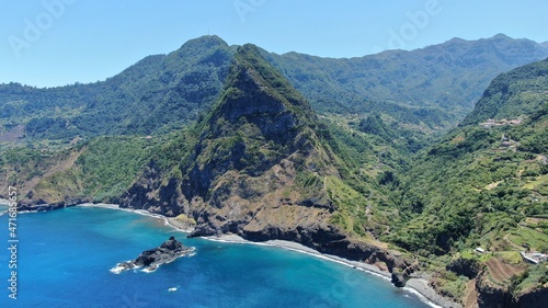 beautiful coast line in Madeira © Michael