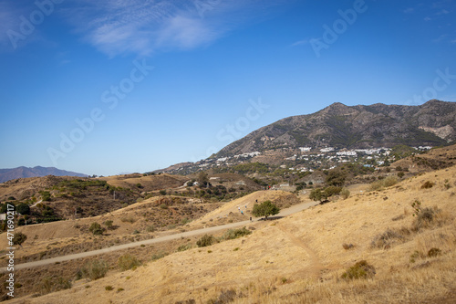 landscape with sky and clouds