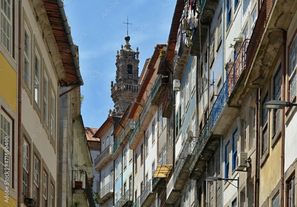 Typical architecture in the Porto Old town - Portugal 