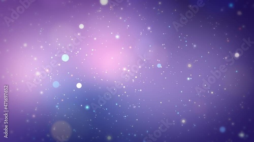 夜空のきらきら星背景