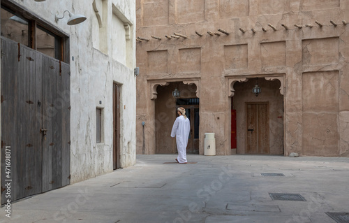 Obraz na płótnie Arab Man in Al Seef