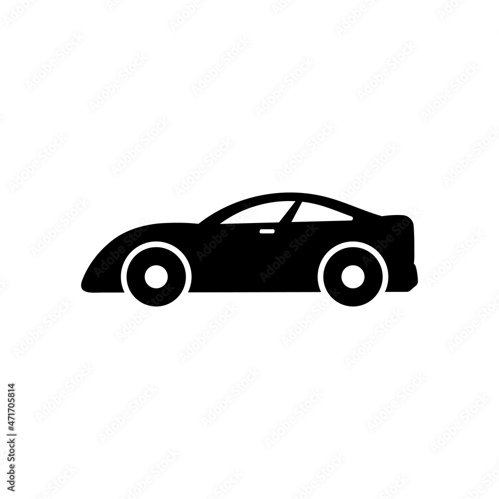 race car  icon design template vector isolated illustration