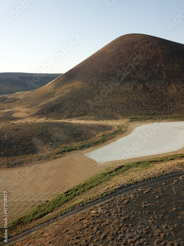 landscape in the desert