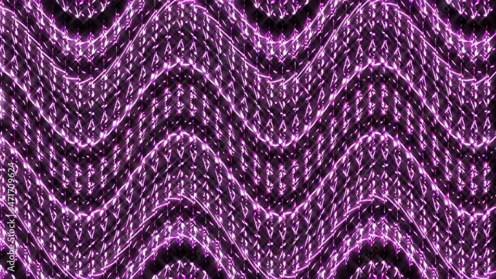 glowing light that regulates the movement of the lines