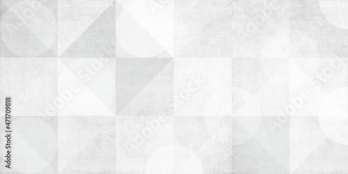 Gray texture background with subtle geometric shapes banner. 