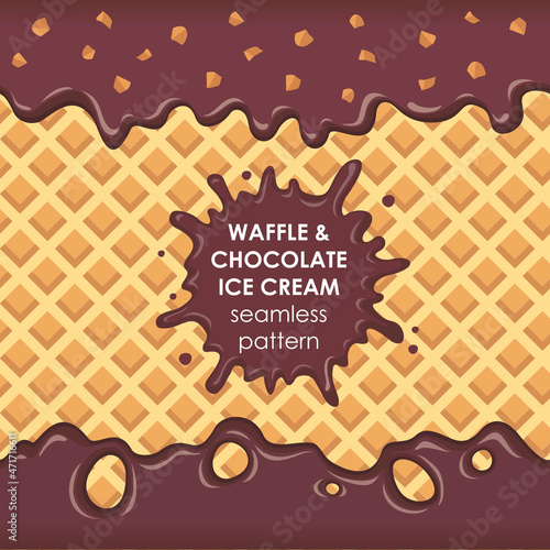 WAFFLE CHOCOLATE CURRENT SEAMLESS