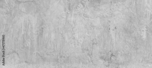 Old wall panorama texture cement dirty gray with black background abstract grey and silver color design are light with white background.