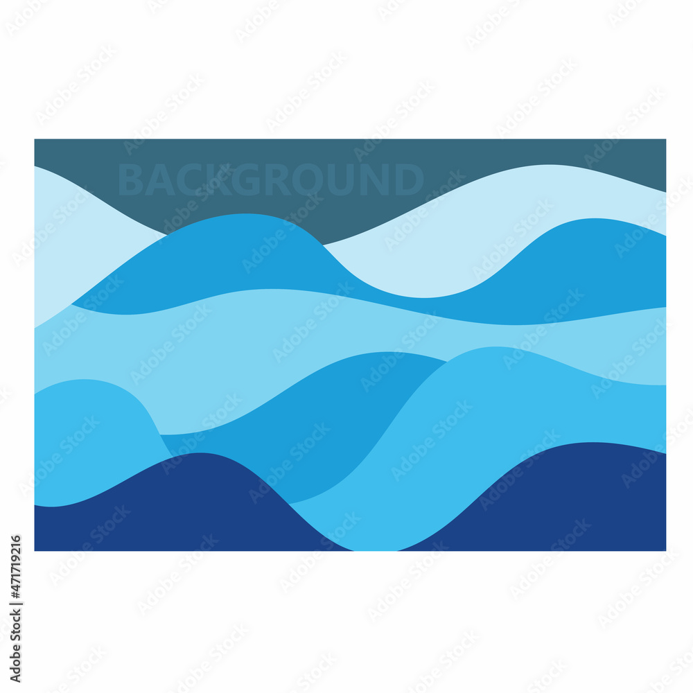 wave background vector of nature template design illustration wave background vector of nature template design illustration
