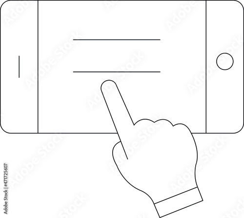 elearning icons mobile and smartphone