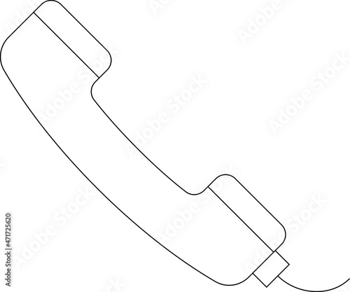 elearning icons telephone and phone