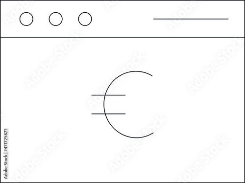 elearning icons browser and internet