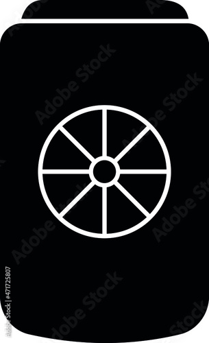 food icons soft drink and can