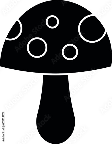 food icons mushroom and Fungi