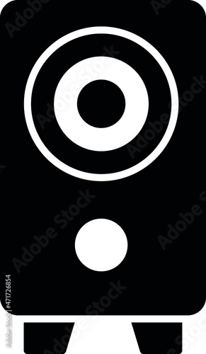device and hardware icons woofer and amplify