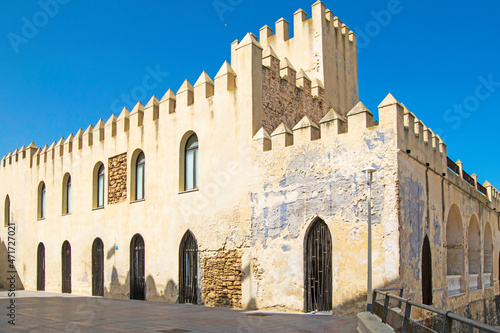 Chipiona Castle is an ancient fortress that is located in the town of Chipiona, Cadiz, Andalusia, Spain photo