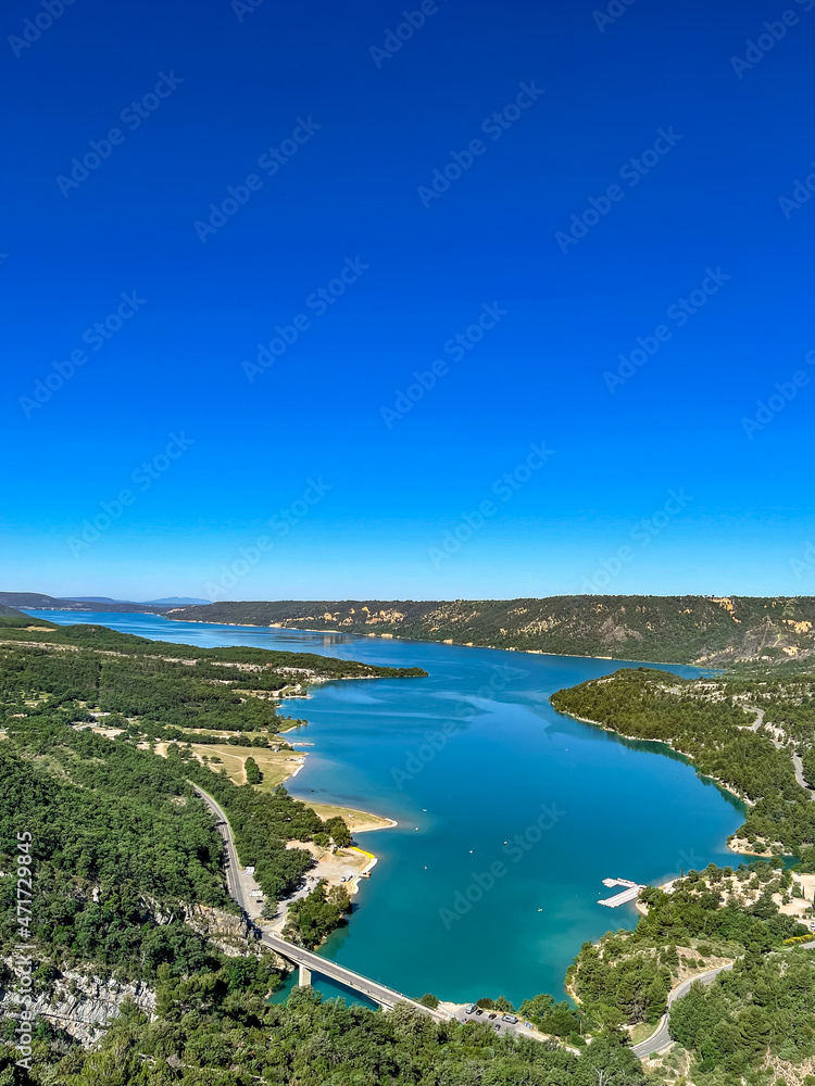 Verdon Gorge and St. Croix Lake, Provence, France