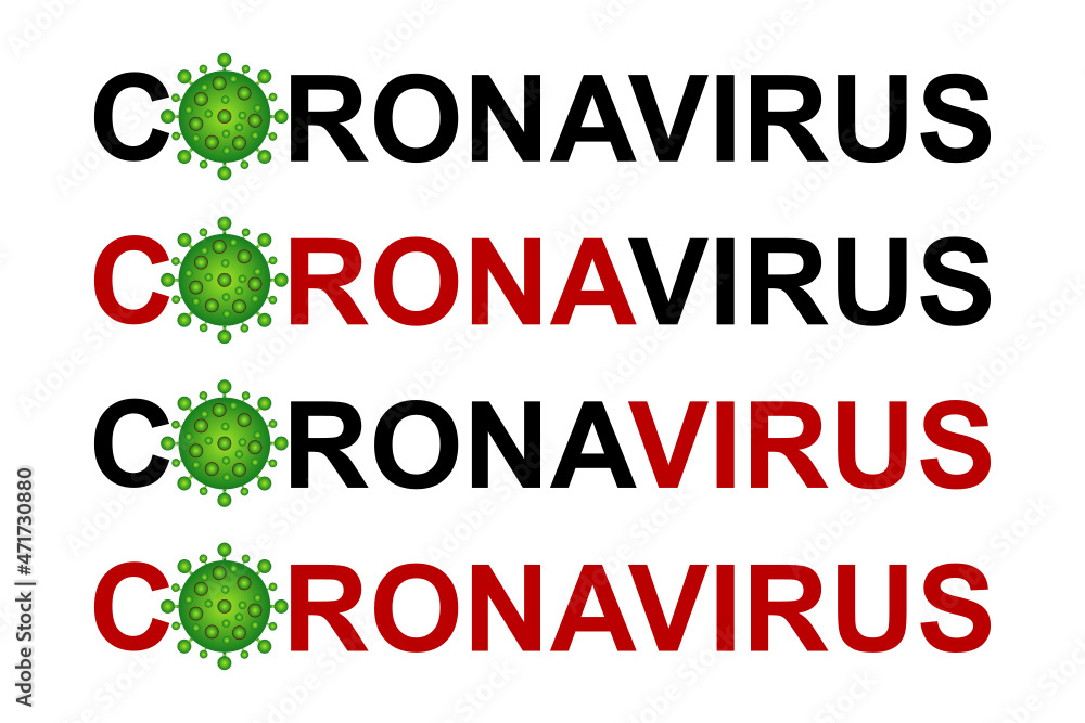 Fototapeta premium Coronavirus Varianten