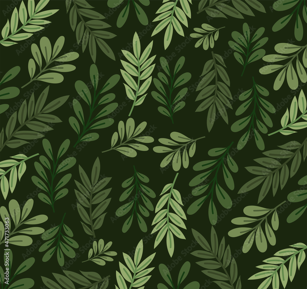 nice leaves pattern