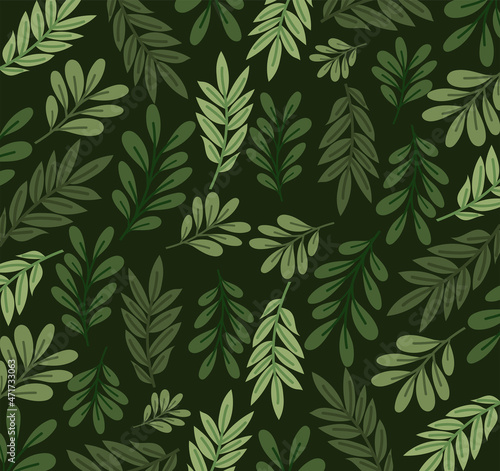 nice leaves pattern