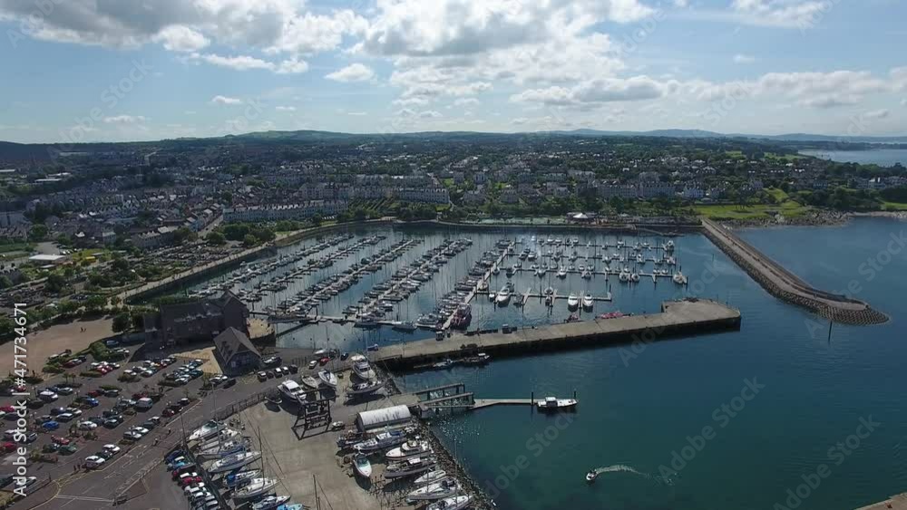 Bangor Marnia and town Co Down Northern Ireland Bangor Marnia and town Co Down Northern Ireland