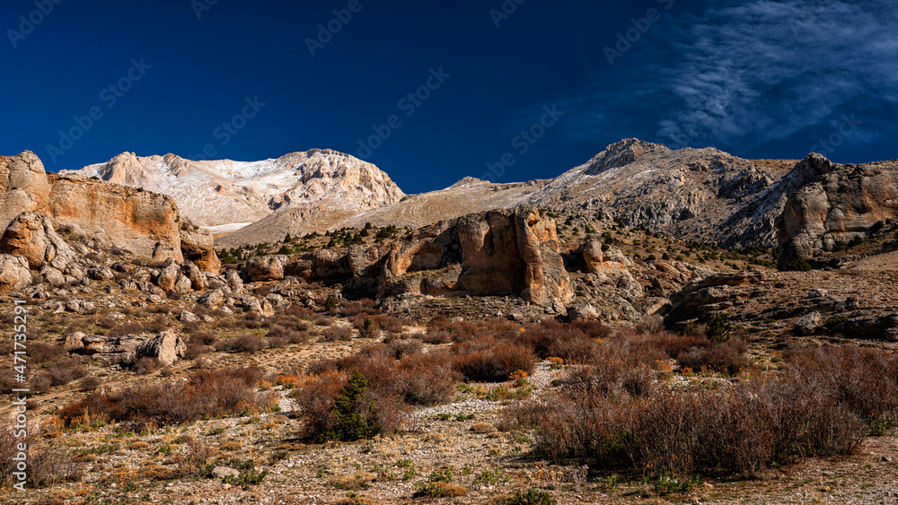 Fototapeta premium The Alagadlar (Anti-Taurus) Mountains, Turkey