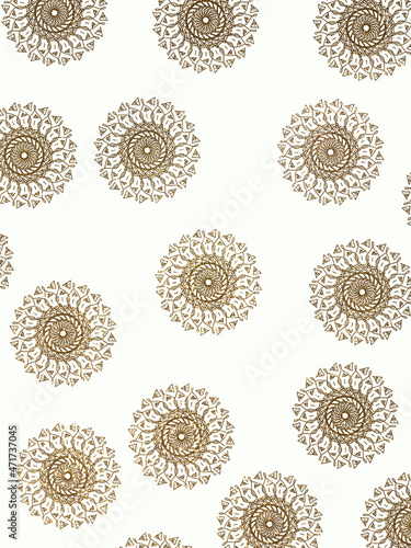 Gold mandalas on a white background, shiny ornaments on a white background, gold patterns on a white background, shiny drawings, gold sparkles