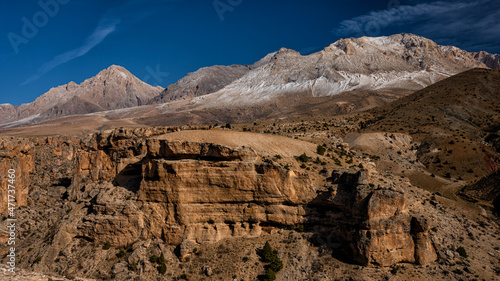 The Kazikliali Canyon, Emil Valley, Anti-Taurus Mountains, Turkey. photo