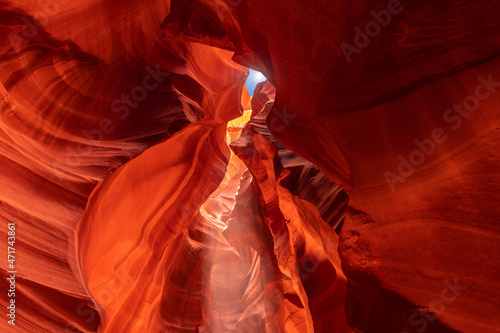 antelope canyon near page arizona united states of america. Travel and beauty of nature concept. 